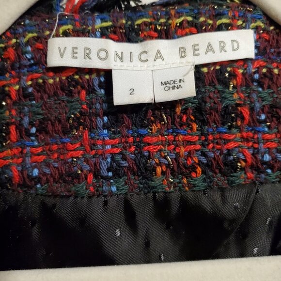 Veronica Beard Tweed Style jacket 2 - Picture 2 of 6